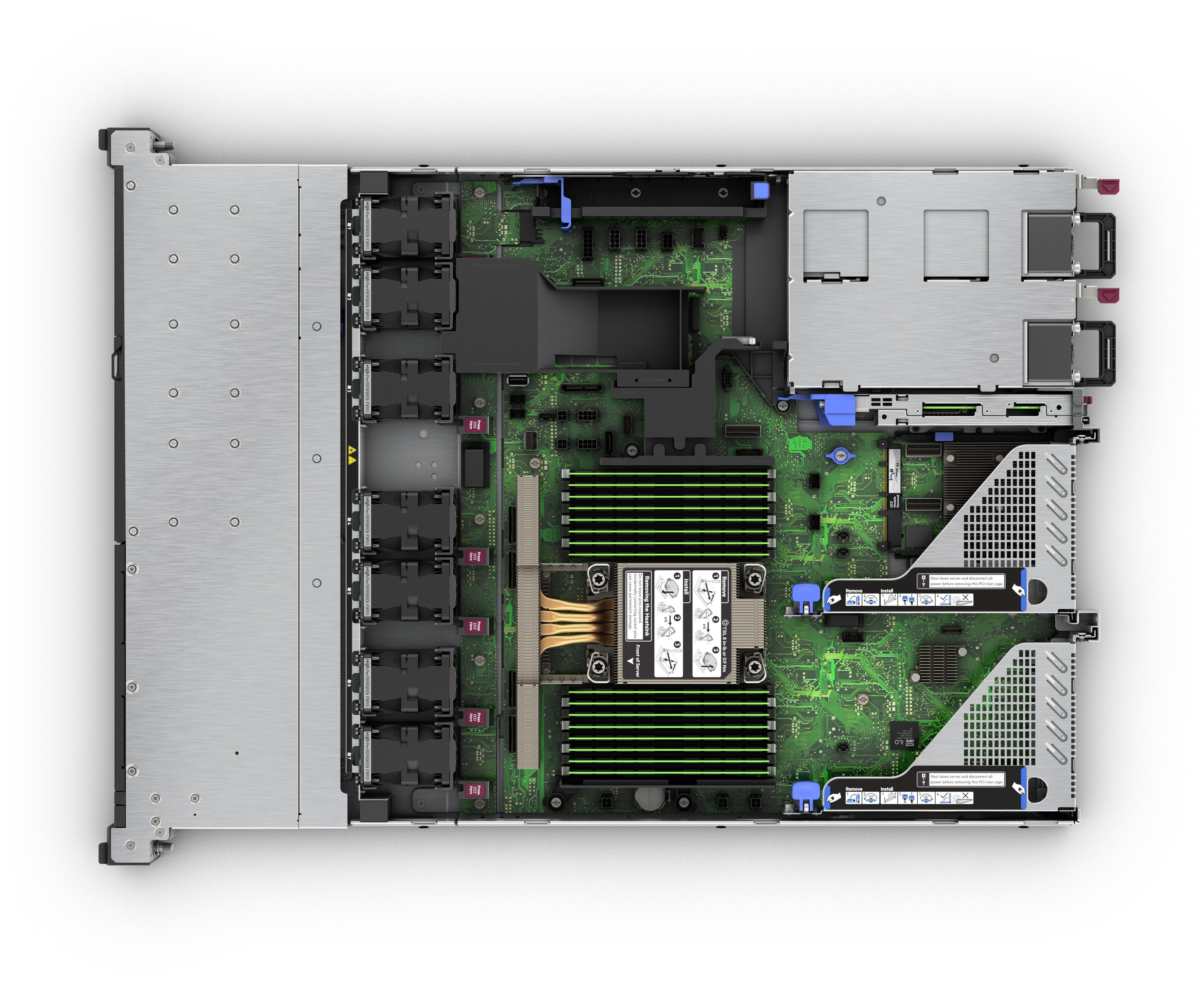 EAN 4549821626687 - HPE ProLiant DL320 Gen11 6530 2.1GHz 32c 1P 128GB-R 10SFF MR416i-o 3x2.4TB HDD 2x1000W PS EU Server servi imagen 3