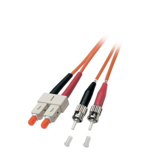 Efb Elektronik O6353.0,5 Cable De Fibra Optica 0,5 M Sc St Om2 Naranja