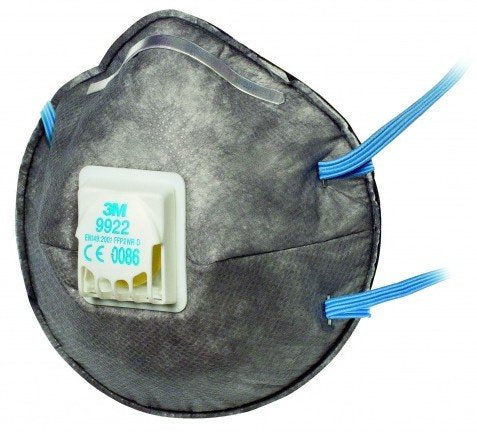 3m Pack De 2 Mascarillas Para Particulas Ffp2 - Desechable - Con Valvula - Para Niveles Medios De Particulas - Color