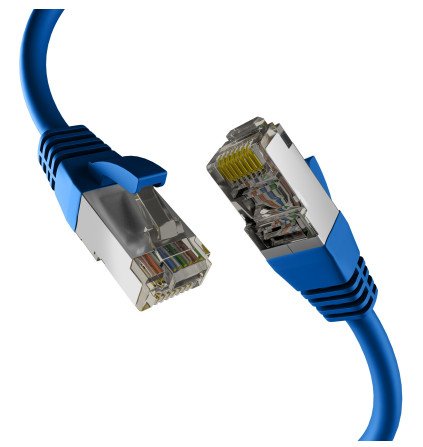 Cable M-Cab Ec020200235 De Red Azul 1 M Cat8.1 S/Ftp (S-Stp)