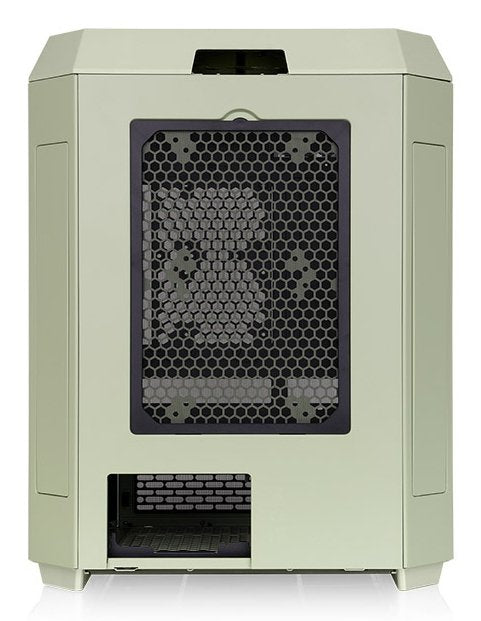 Caja Pc Thermaltake The Tower 600 Verde Claro, Vidrio Templado X 3 Ca-1z1-00mewn-00