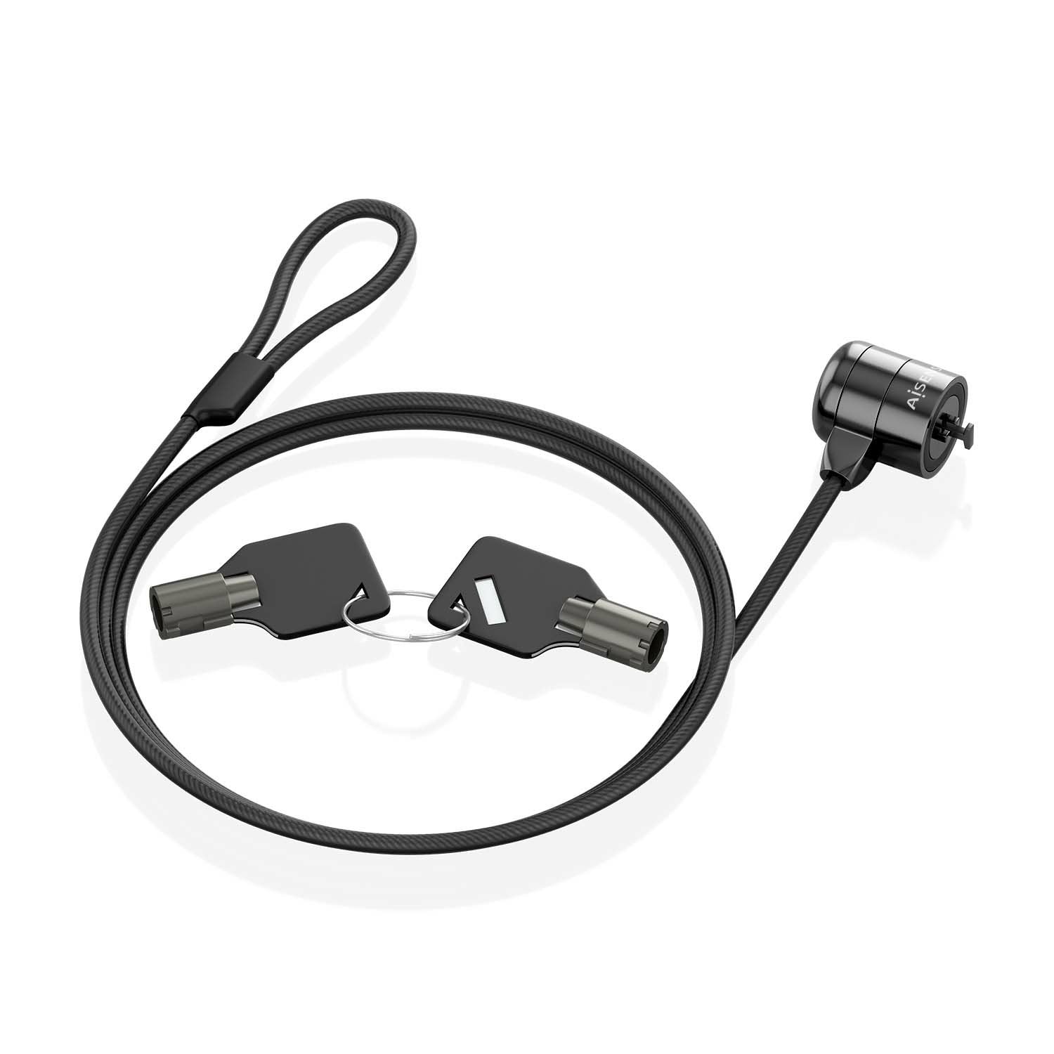 EAN 8435739901229 - AISENS ASLK-D40K04-BK cable antirrobo Negro 1,5 m imagen 1