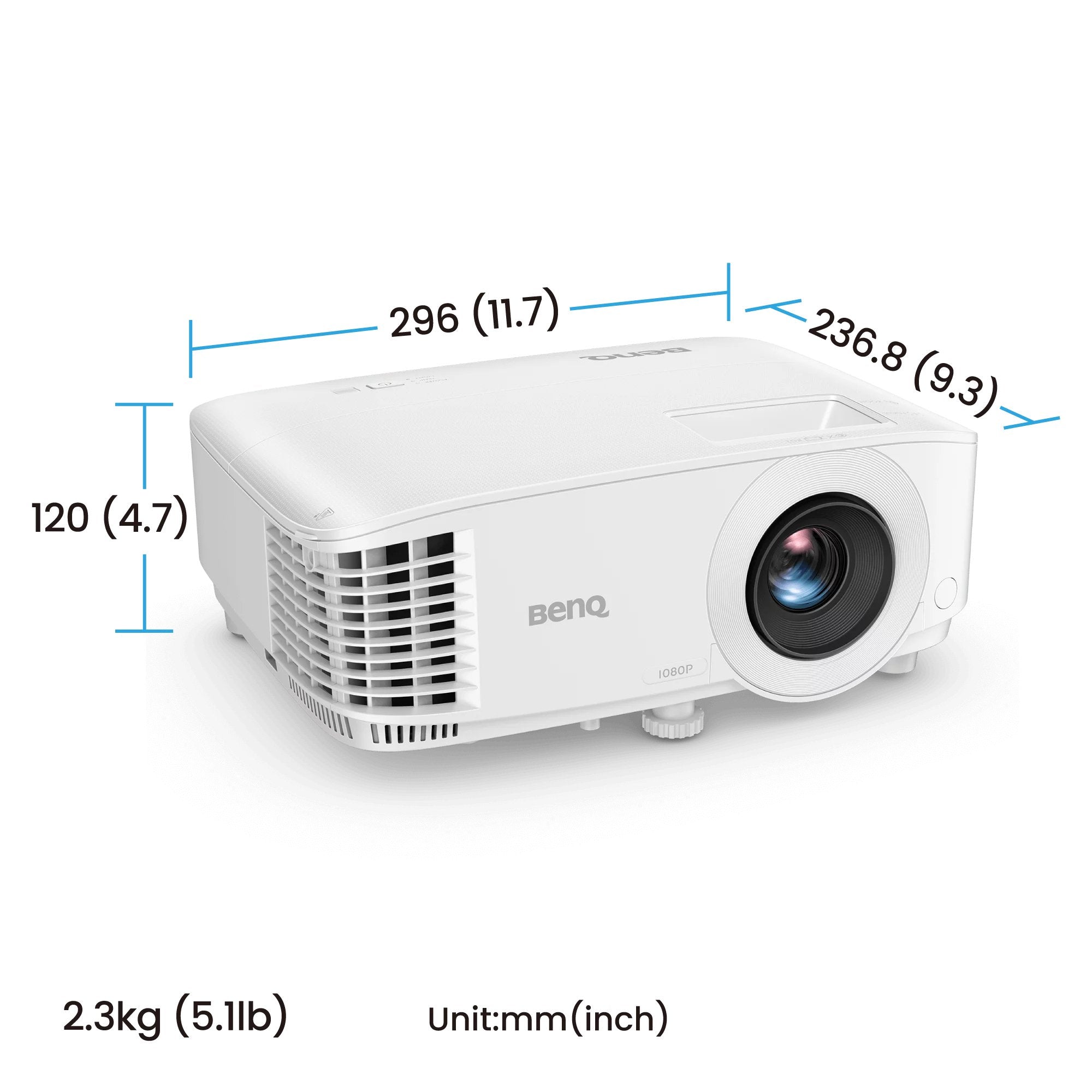 Proyector Benq Th575i Doméstico 1080p, 3800lm, Google Tv Dongle Con Licencia Incluido, 16,7ms Baja Latencia Gaming, Corrección Vertical Automática, Zoom Óptico 1,1x, Modo Deportes