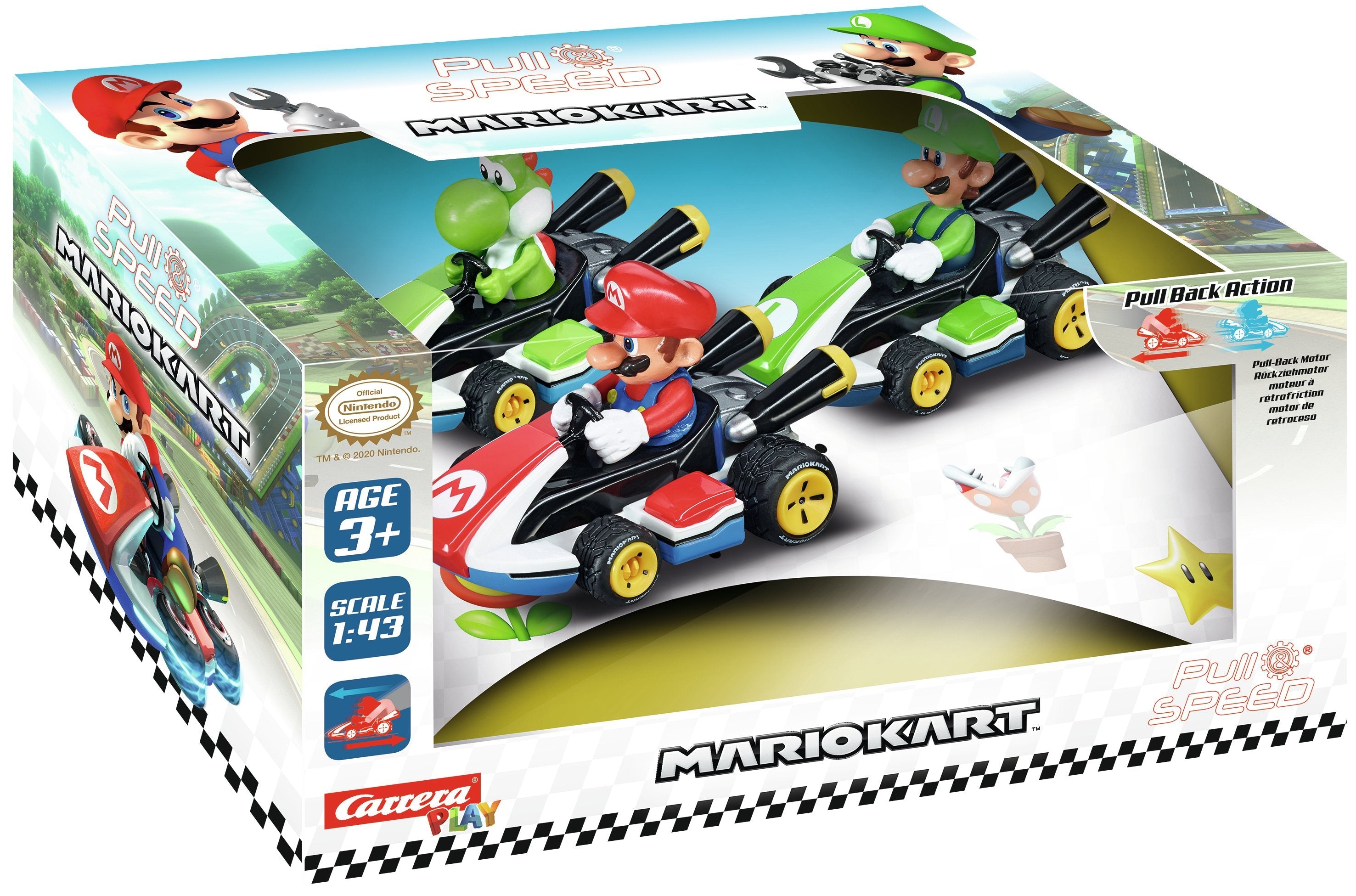 P&S Nintendo Mario Kart - Caja De 3 Unidades