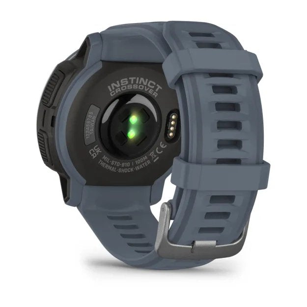 Smartwatch Garmin Instinct Crossover Standard Edition (0.9") Mip 45 Mm Híbrido 176 X 176 Pixeles Azul Gps (Satélite)