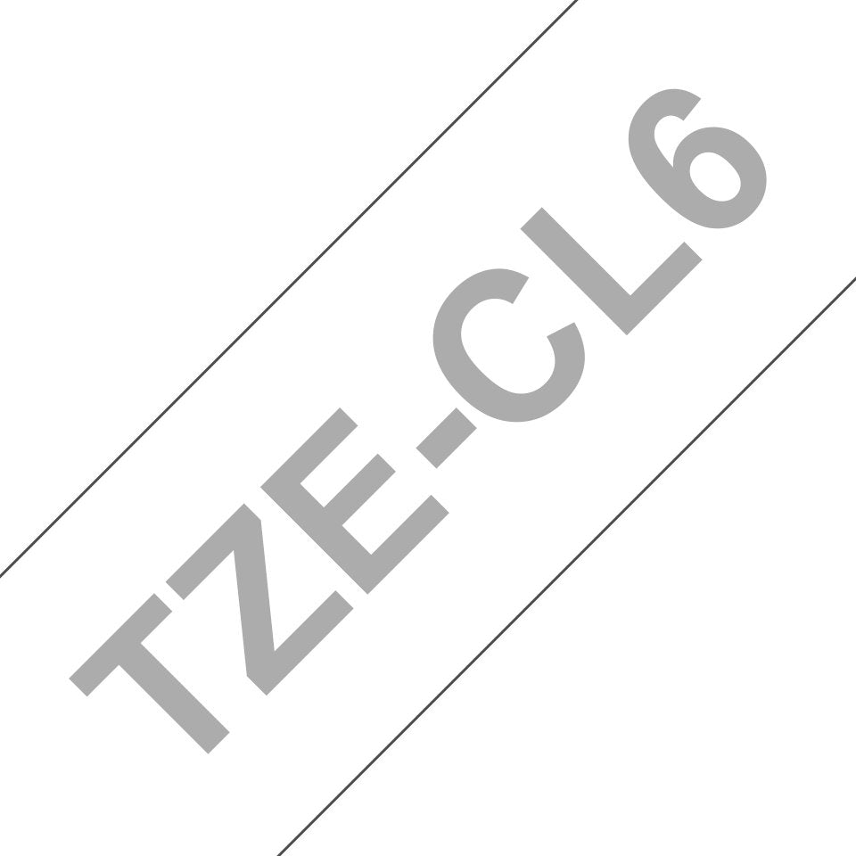 EAN 0012502626046 - Brother TZE-CL6 limpiador de impresora Cinta de limpieza del cabezal de impresión imagen 1