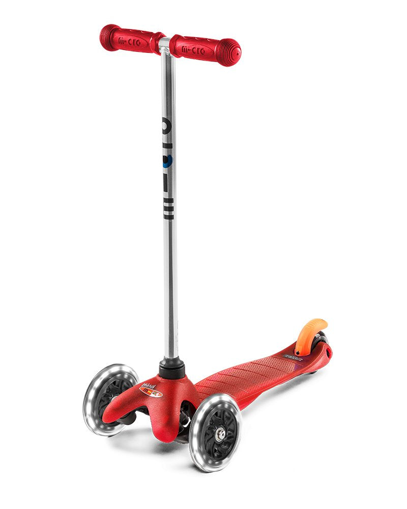 Patinete Hulajnoga Mini Micro Classic Red (Led)