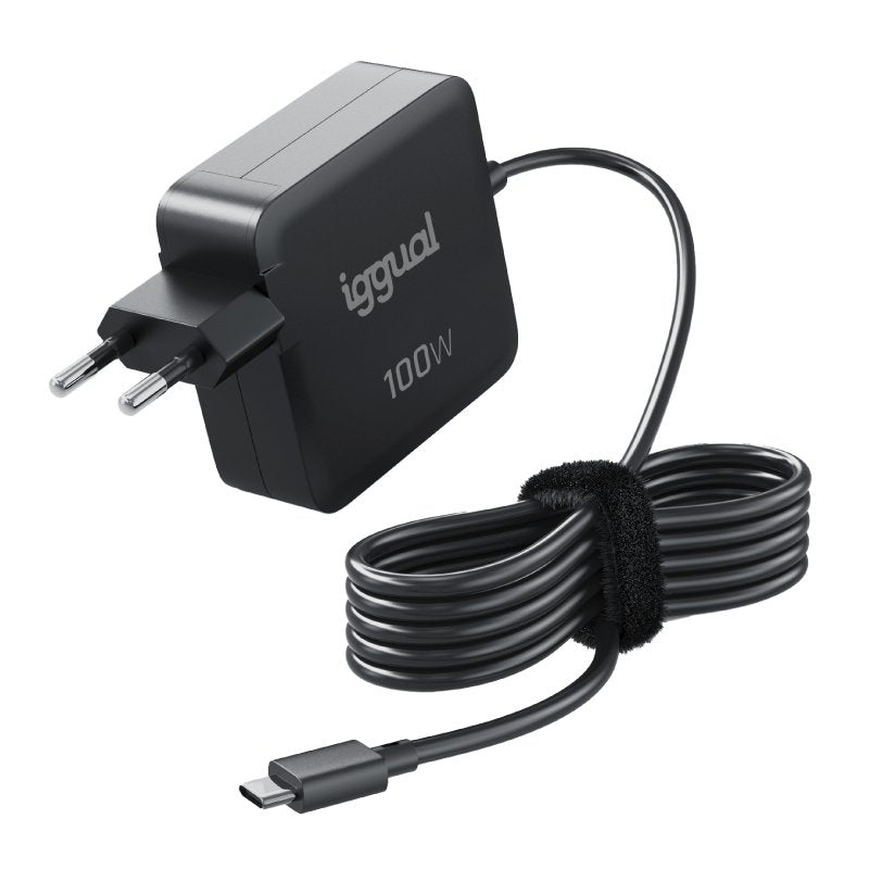 EAN 8435364319918 - iggual PD 100W Universal Negro Corriente alterna Carga rápida Interior imagen 1