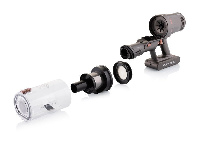 Aspiradora Eta Eta524790000 Terier De Mano, Inalámbrica, Autonomía 80 Min., Depósito De Polvo 0,5 L, Negra