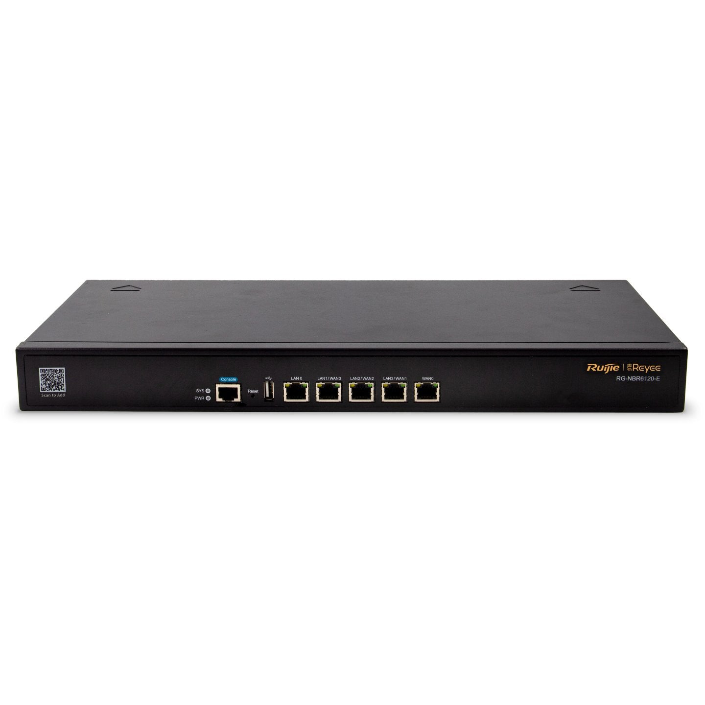EAN 6971693273658 - Ruijie Networks RG-NBR6120-E router Gigabit Ethernet Negro imagen 1