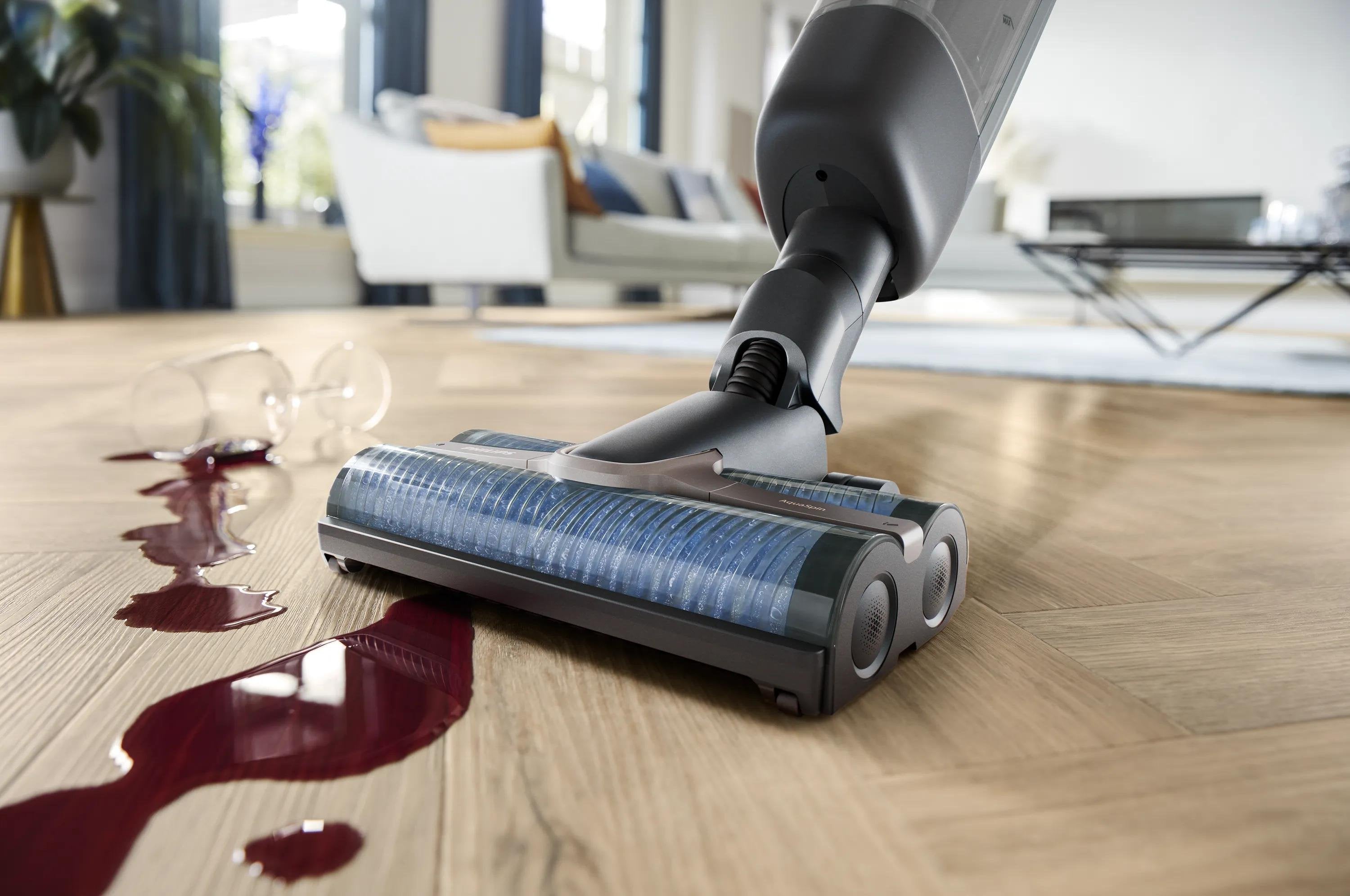 EAN 8720389024009 - Philips XW7110 Aspiradora escoba Batería Seca y húmeda Sin bolsa Champán, Gris imagen 22