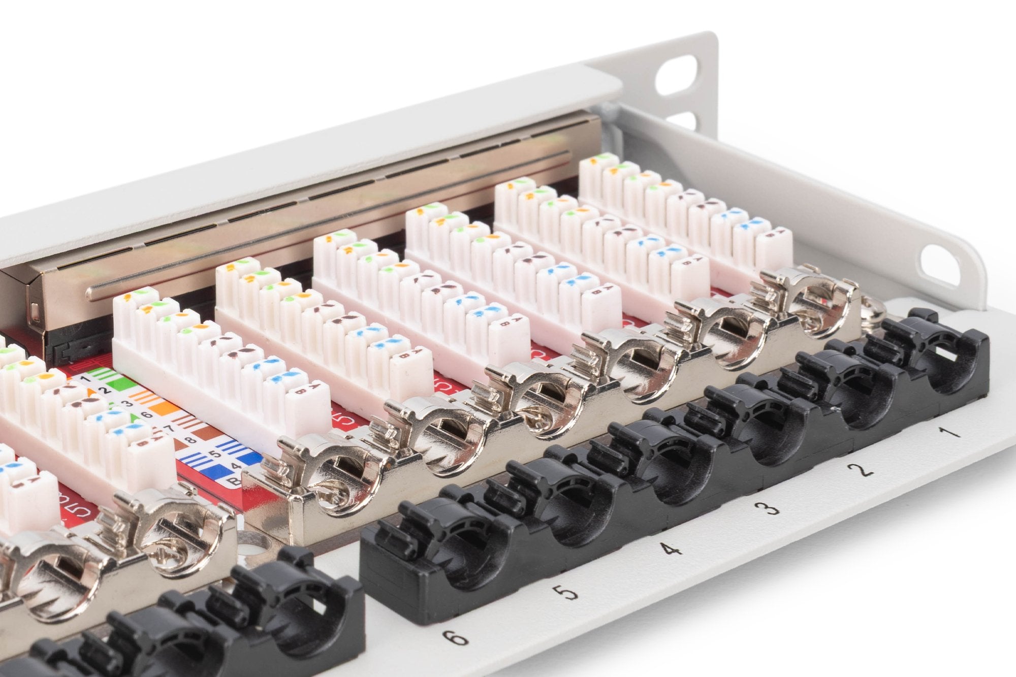 EAN 4016032444848 - Digitus DN-91624S-SL-EA-G panel de parcheo 0.5U imagen 2