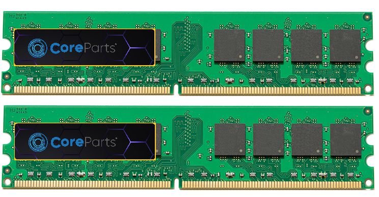 EAN 5712505830048 - CoreParts MMXHP-DDR2D0005-KIT módulo de memoria 8 GB 2 x 4 GB DDR2 imagen 1