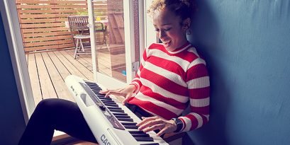 Casio Ct-S200we Digital Synthesizer 61 White