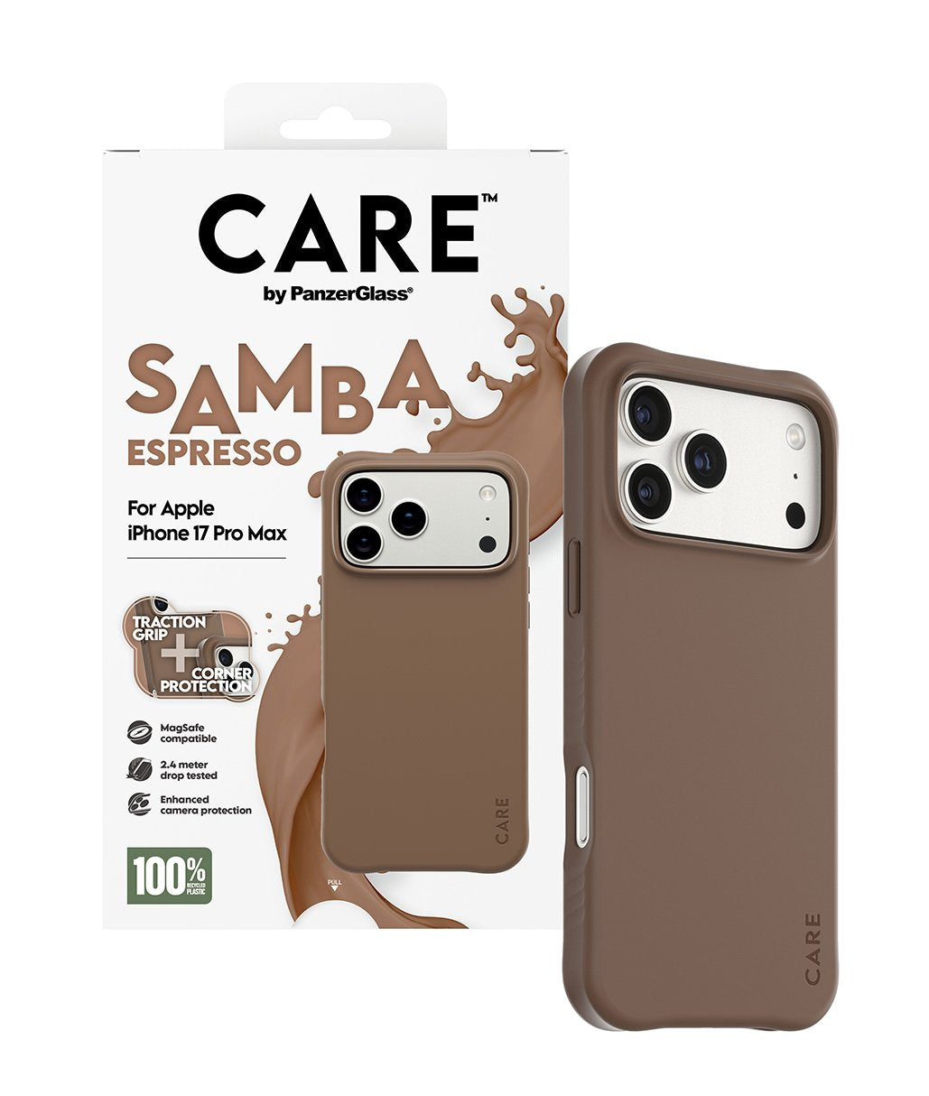 EAN 5715685027147 - PanzerGlass CARE™ by ® Samba Case Espresso w. MagSafe iPhone 17 Pro Max funda para teléfono móvil Marrón imagen 5