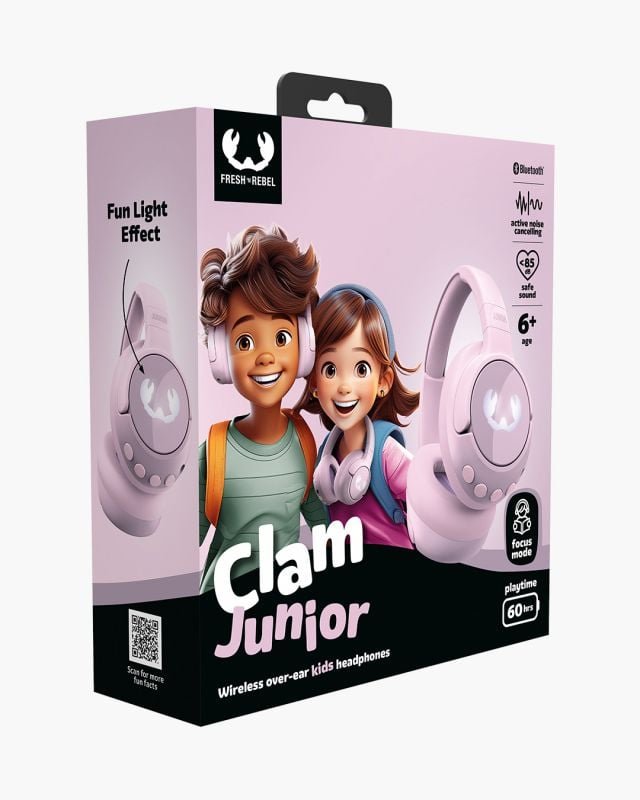 EAN 8720249809647 - Fresh 'n Rebel Clam Junior Auriculares Inalámbrico Diadema Llamadas/Música USB Tipo C Bluetooth Rosa imagen 11
