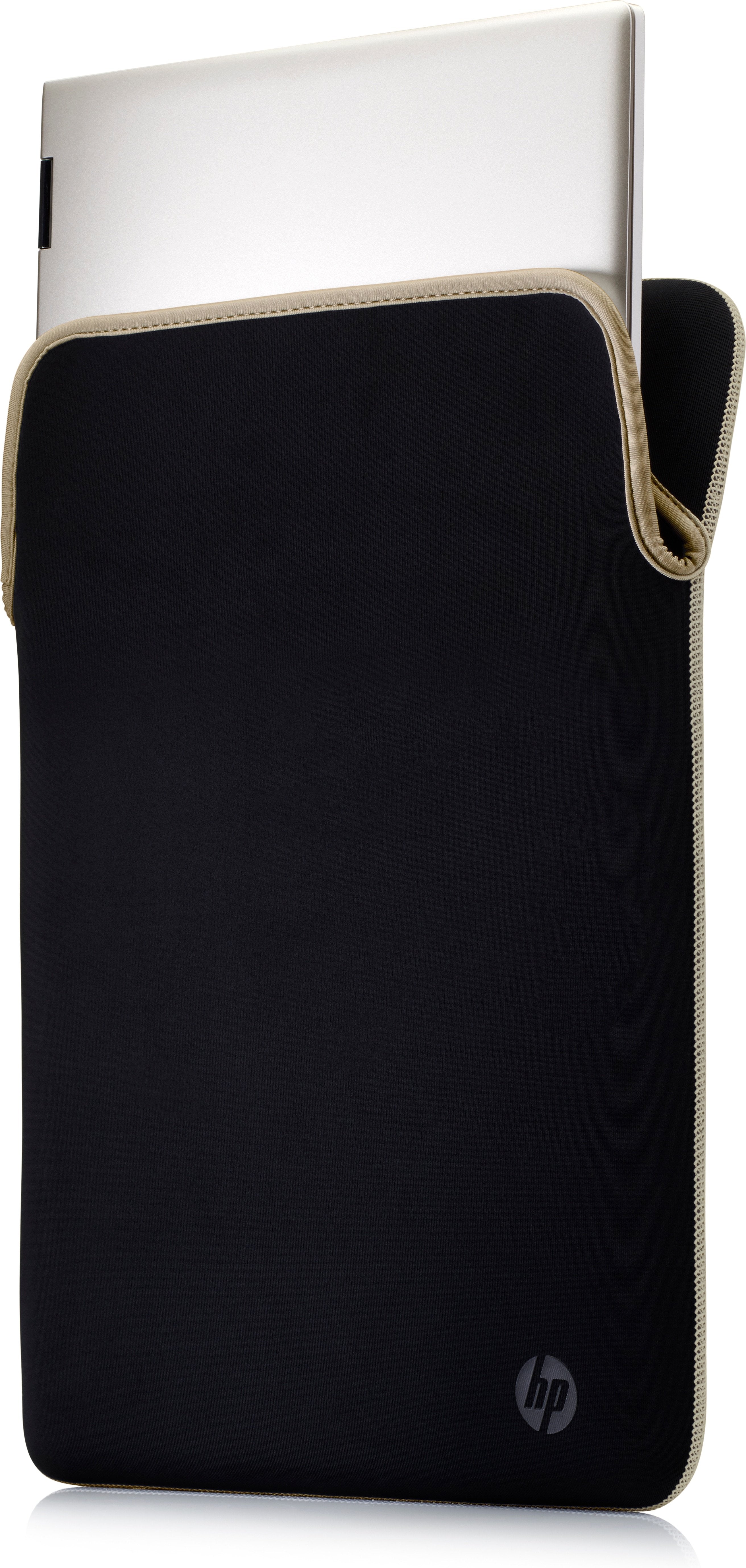 EAN 0195161359613 - HP Reversible Protective 15.6-inch Gold Laptop Sleeve 39,6 cm (15.6") Negro, Oro imagen 5