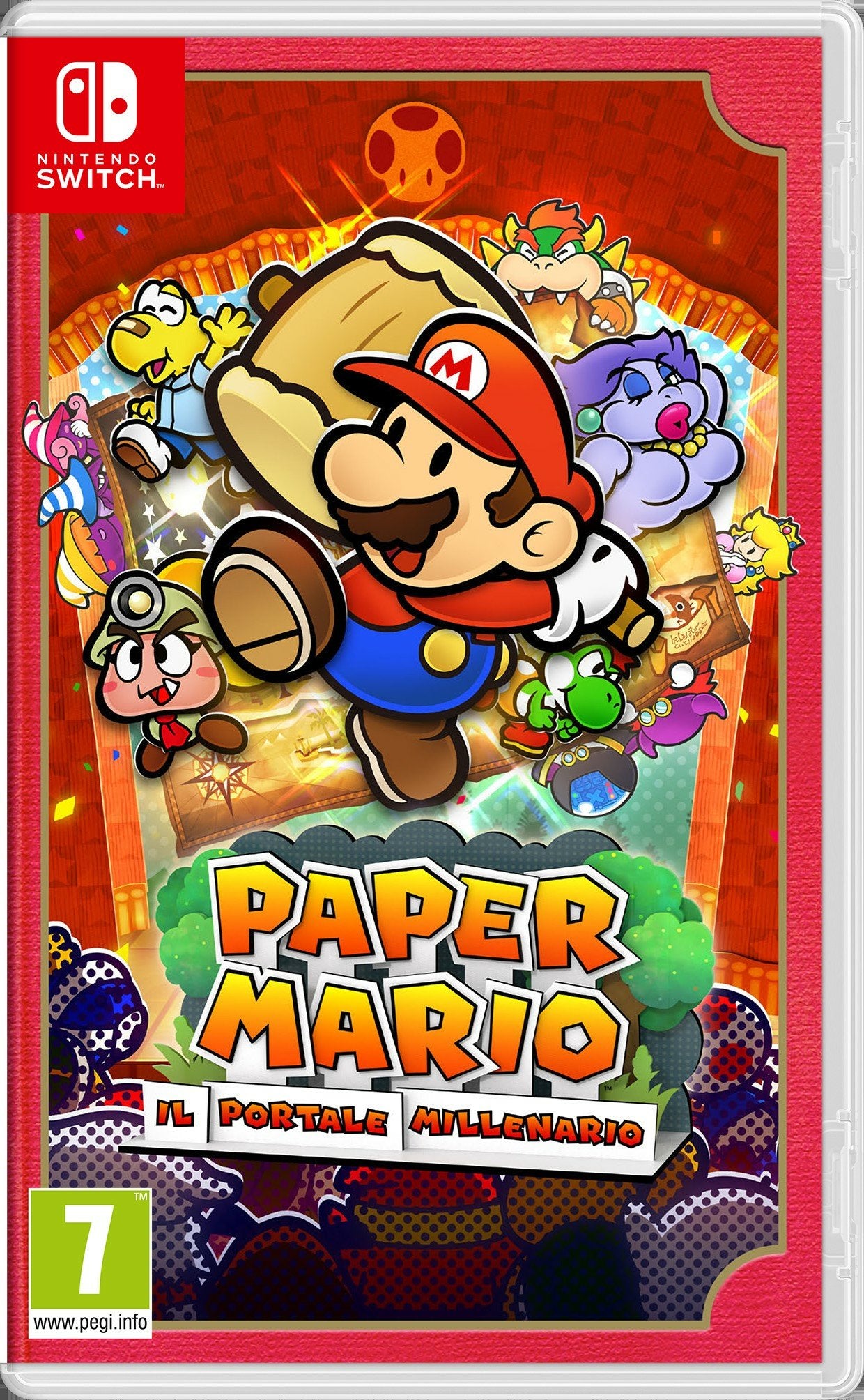 EAN 0045496511920 - Nintendo Paper Mario: Il Portale Millenario Estándar Chino tradicional, Alemán, Holandés, Inglés, Español imagen 1
