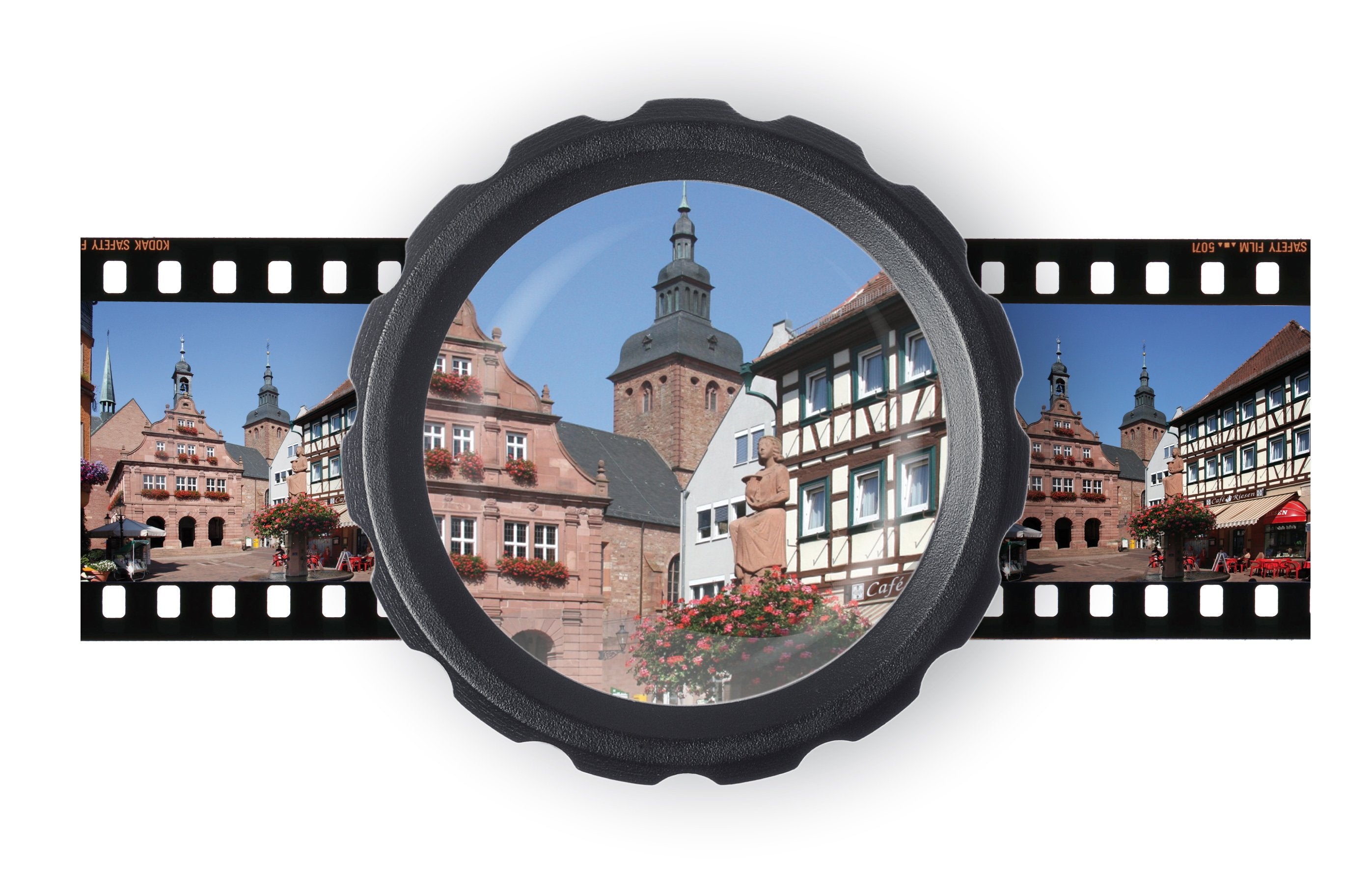 EAN 4001072023511 - Kaiser Fototechnik 2351 lente de aumento y lupa 4,5x Negro, Blanco imagen 4