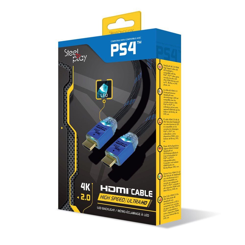 Steelplay 4k Hdmi High Speed Ultra Hd Cable 2m