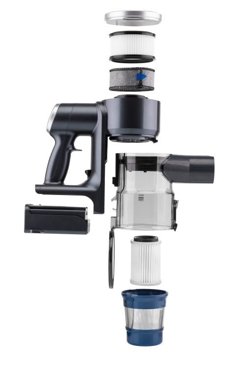 Aspiradora Eta Eta725090000 Panther Pro De Varilla, Inalámbrica, Negra