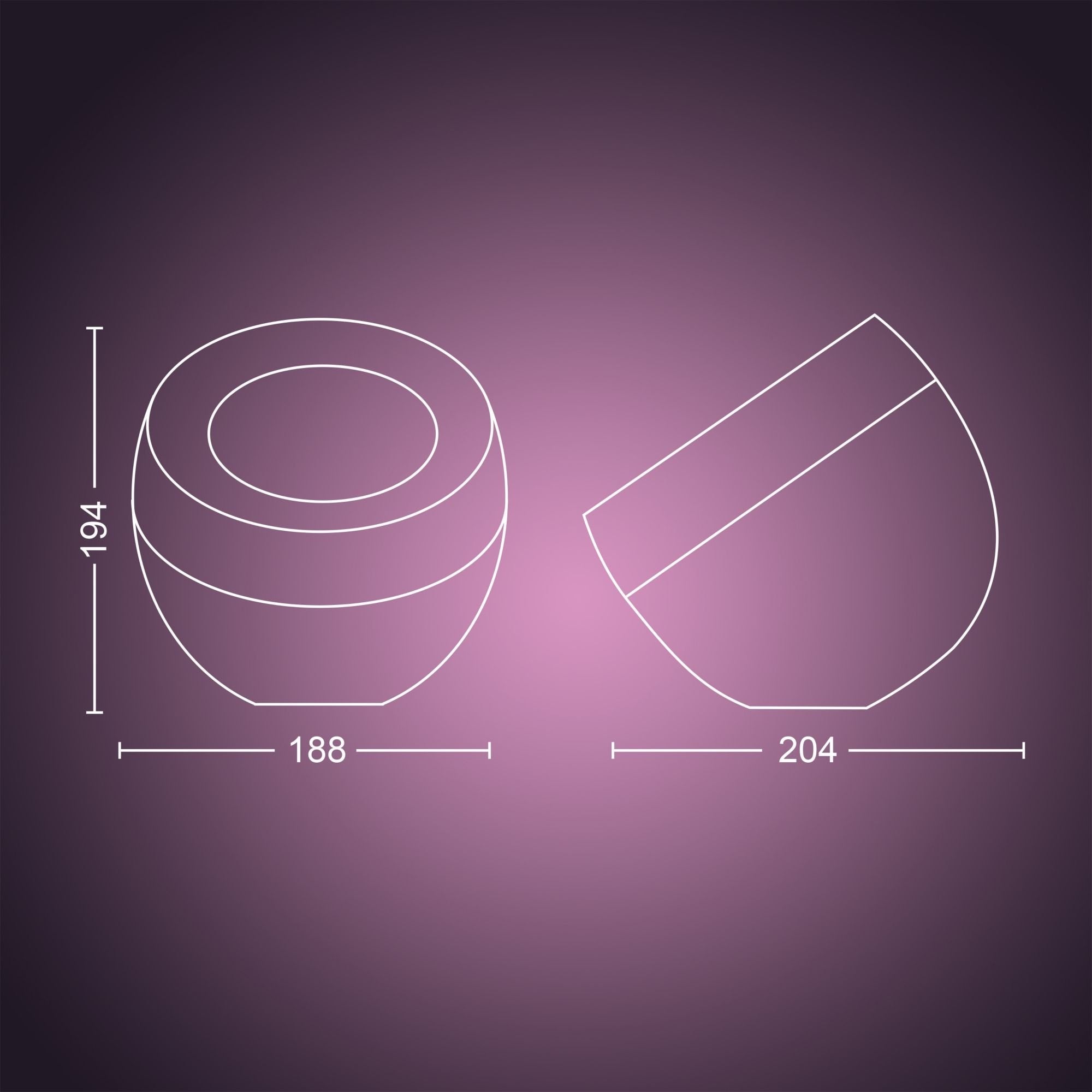 Philips Hue Whte & Color Negro