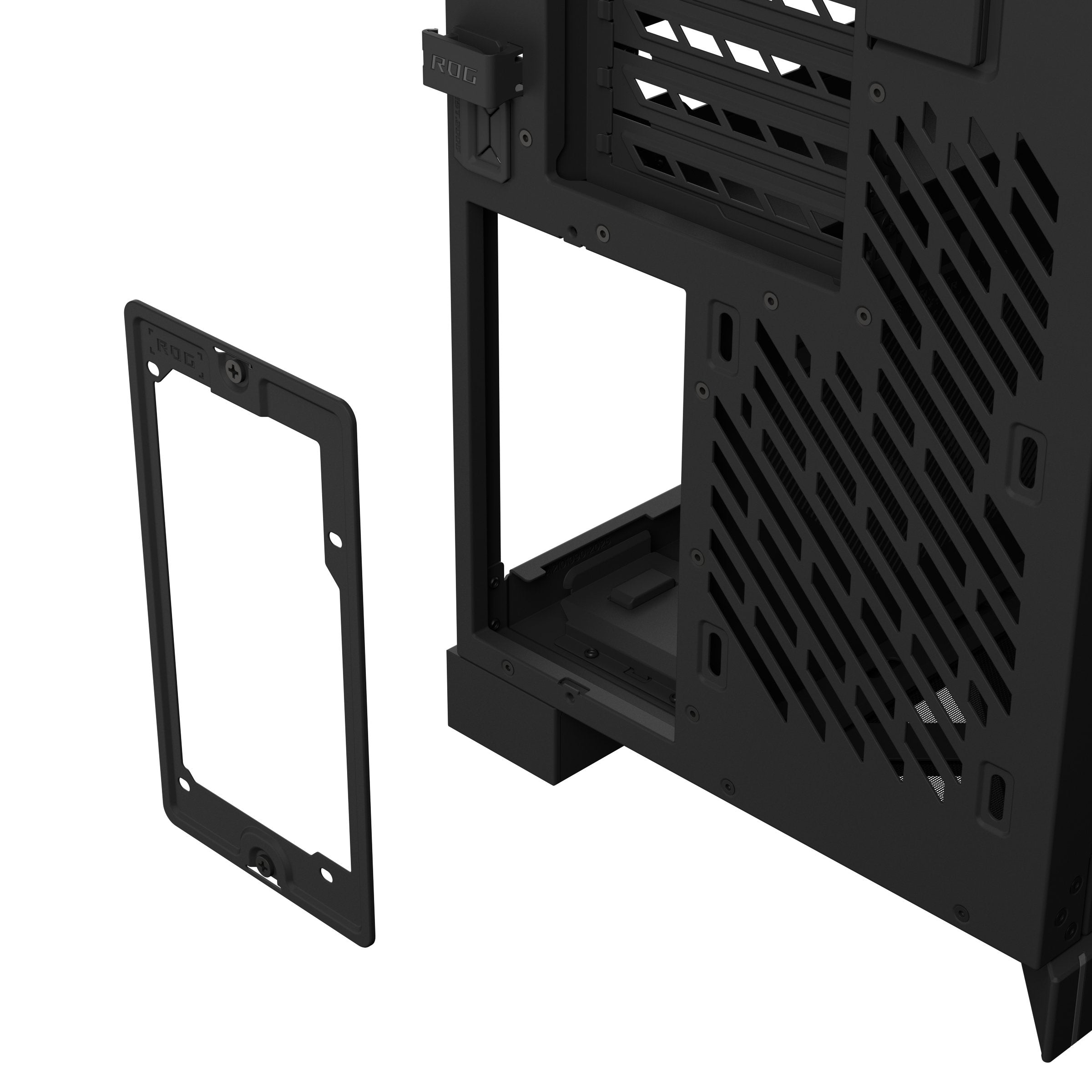 Asus Rog Cronox Gr801 Curve Tg Argb Black Midi Tower Negro