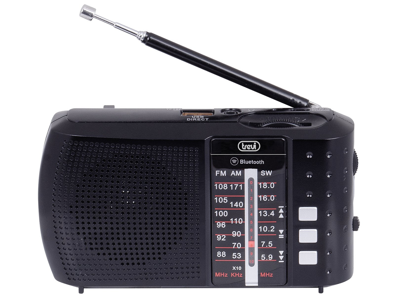 EAN 8011000024356 - Trevi 0RA7F2000 radio Portátil Analógico y digital Negro imagen 1
