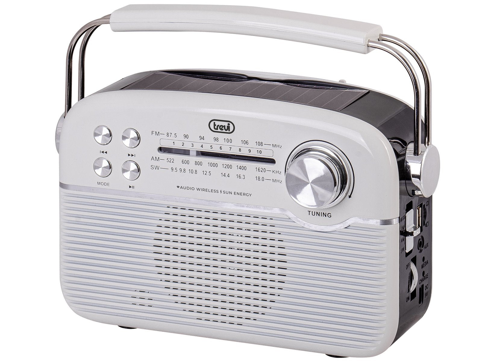 EAN 8011000041803 - Trevi RA 7F50 BT Personal Analógica Blanco imagen 1
