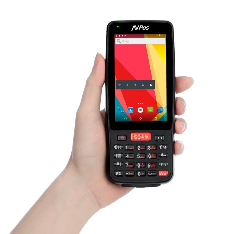 Avpos Capturador Pda Dc41 4" Quadcore - 2gb - 16gb - Wifi Bt Nfc 4g - 4000mah - Escaner De Codigos De Barras 2d