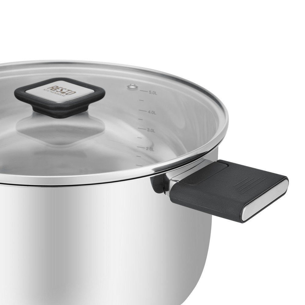 EAN 4260709013749 - Resto Kitchenware Anser 5,8 L Alrededor Negro, Acero inoxidable imagen 11