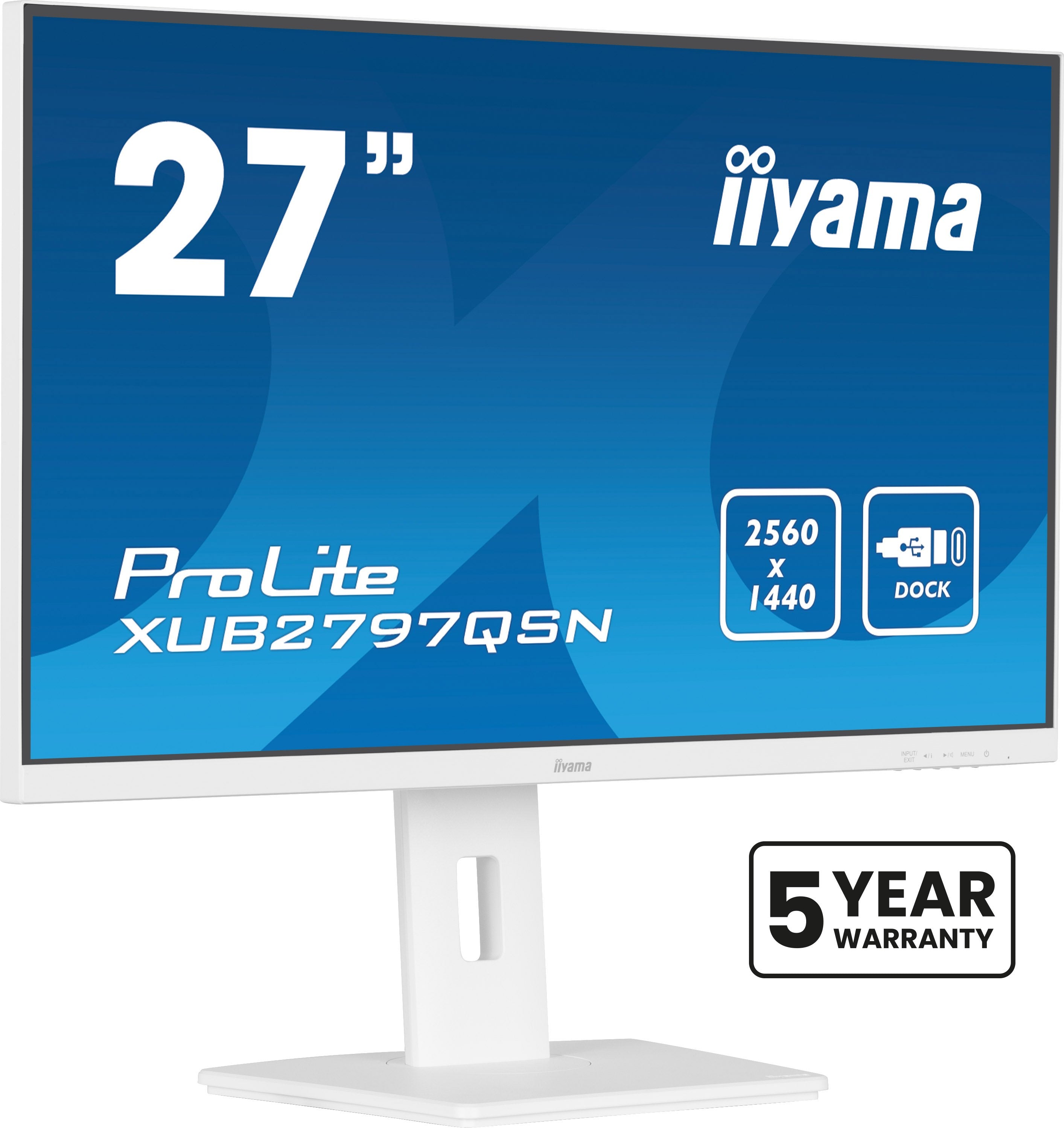 EAN 4948570125036 - iiyama G-MASTER XUB2797QSN-W2 pantalla para PC 68,6 cm (27") 2560 x 1440 Pixeles Quad HD LED Blanco imagen 1