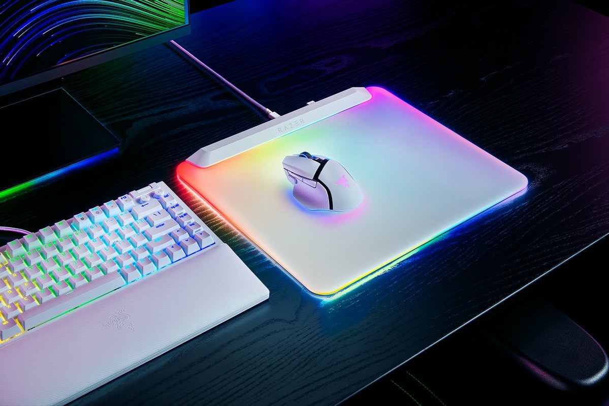 EAN 8887910063477 - Razer Firefly V2 Pro Alfombrilla de ratón para juegos Blanco imagen 6