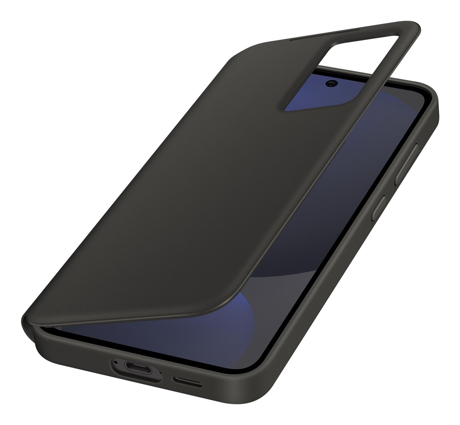 Samsung Smart View Wallet Case Für Galaxy S24 Fe Black