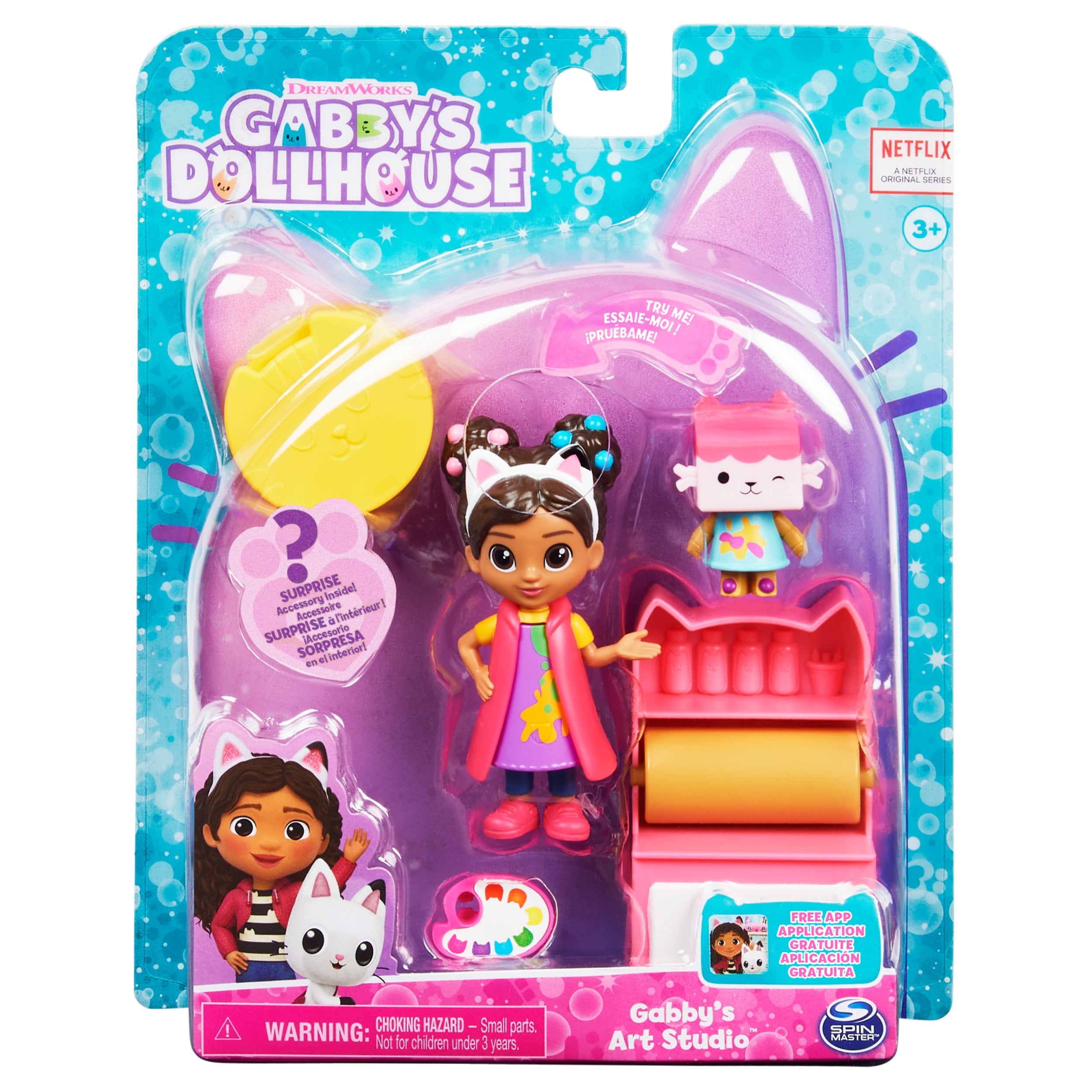 EAN 0778988365250 - Gabby's Dollhouse GDH PYS Cat-tivity Pk1 Art Studio GML imagen 2