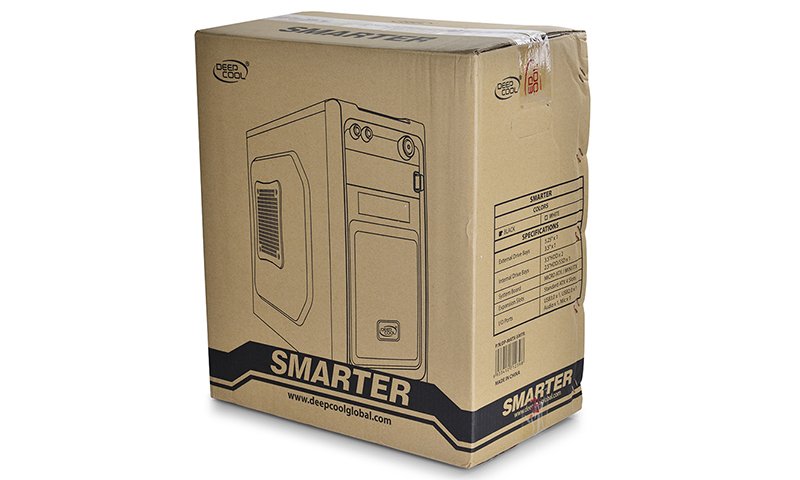 Caja Pc Deepcool Dp-Matx-Smtr Carcasa De Ordenador Negro