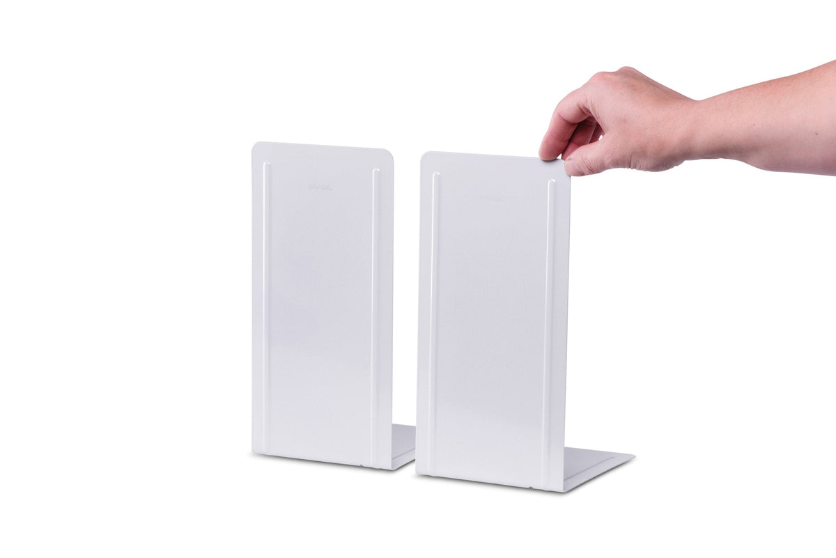 Sujetalibros 12,0 X 14,0 X 24,0 Cm Gris