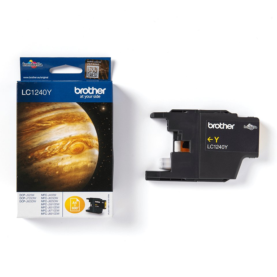 Tinta Original Brother Lc-1240y Amarillo
