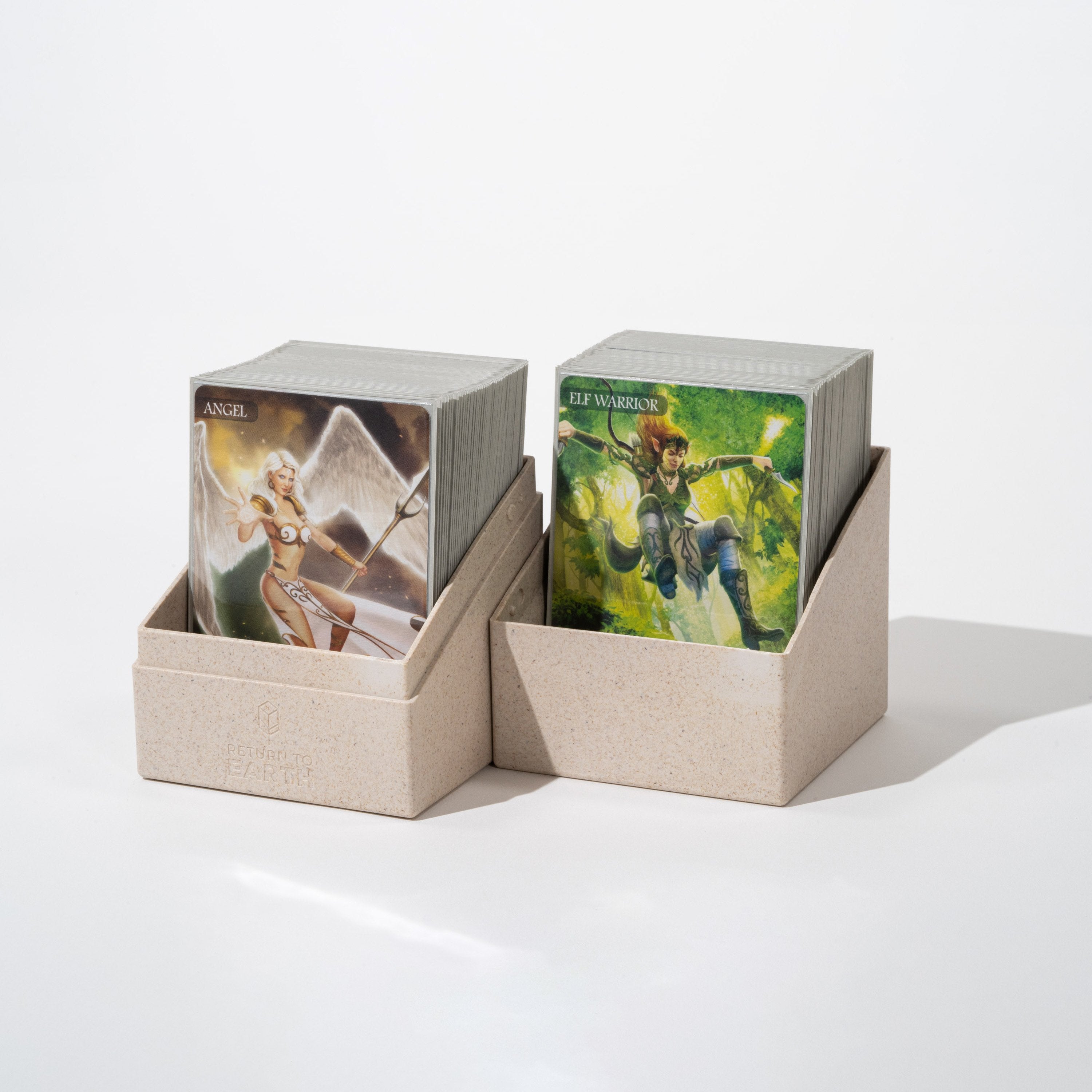 Caja De Cartas Ultimate Guard Boulder Deck Case Return To Earth 100+ Tamaño Estándar Natural