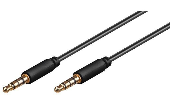 EAN 5704327503842 - Microconnect IPOD011 cable de audio 0,5 m 3,5mm Negro imagen 1