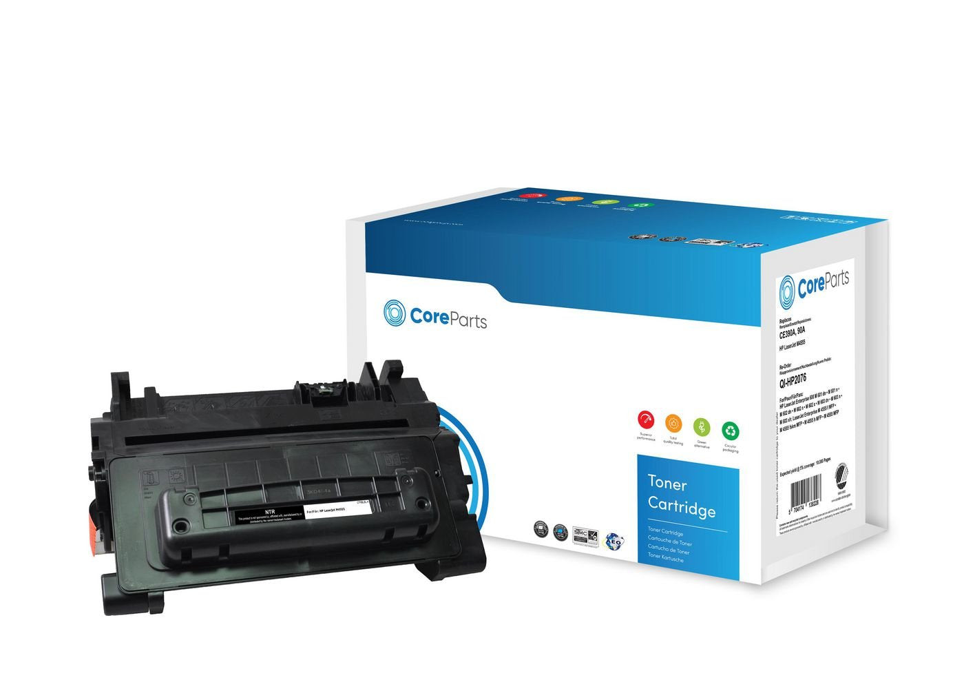 Coreparts Qi-Hp2076 Cartucho De Tóner 1 Pieza(S) Compatible Negro