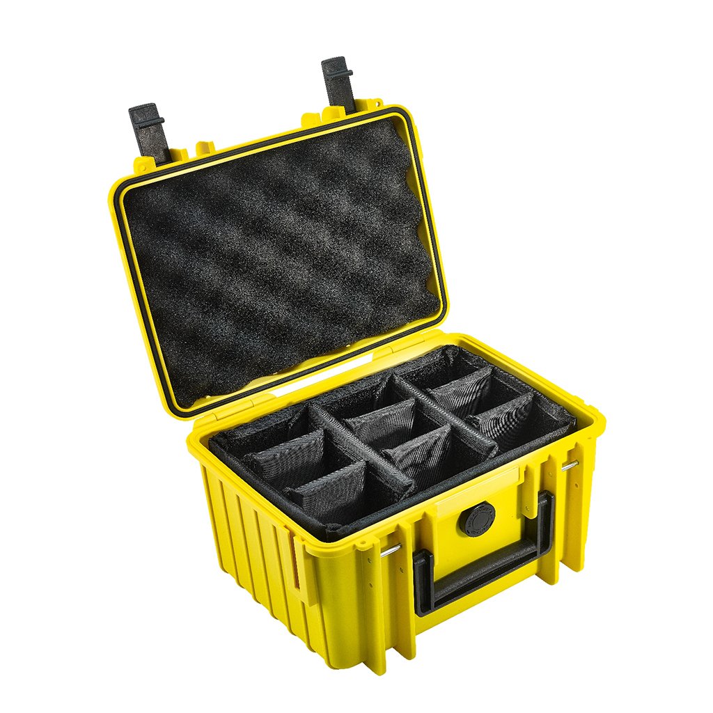 EAN 4031541703385 - B&W Cases type 2000 Amarillo Polipropileno (PP) imagen 2
