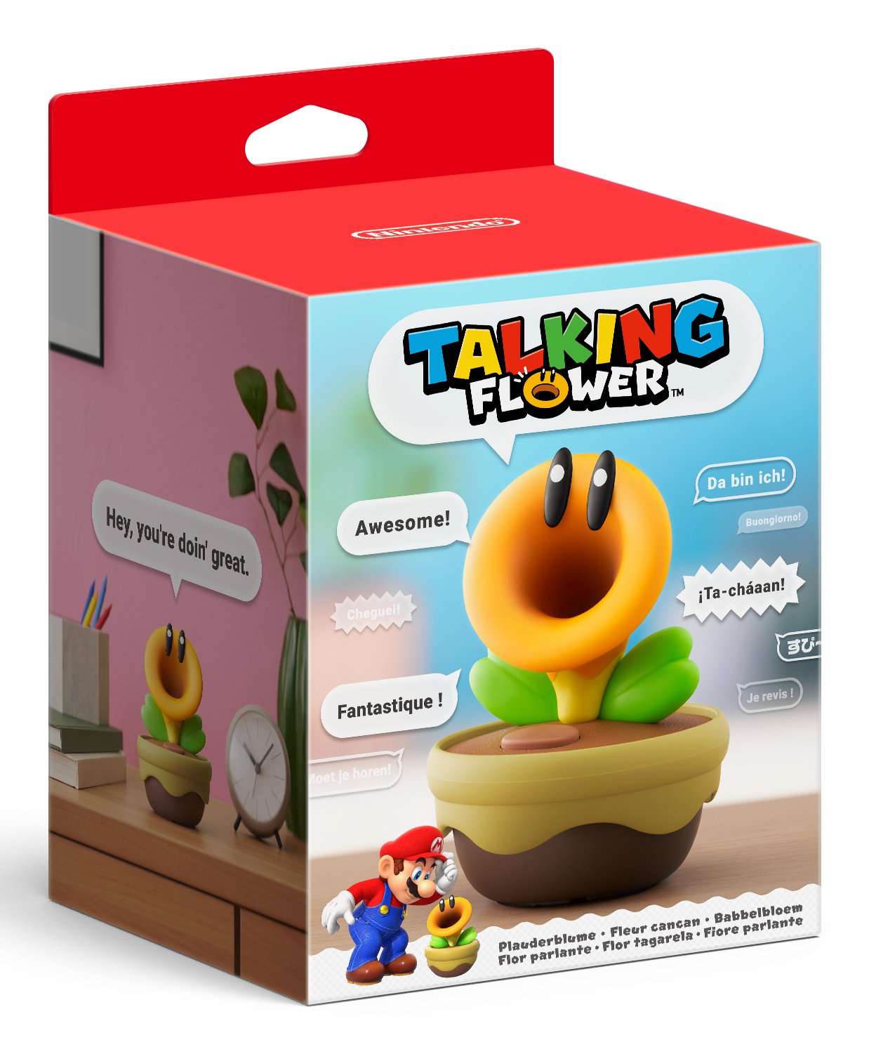 Figura Accesorios Nintendo Coleccionable Talking Flower