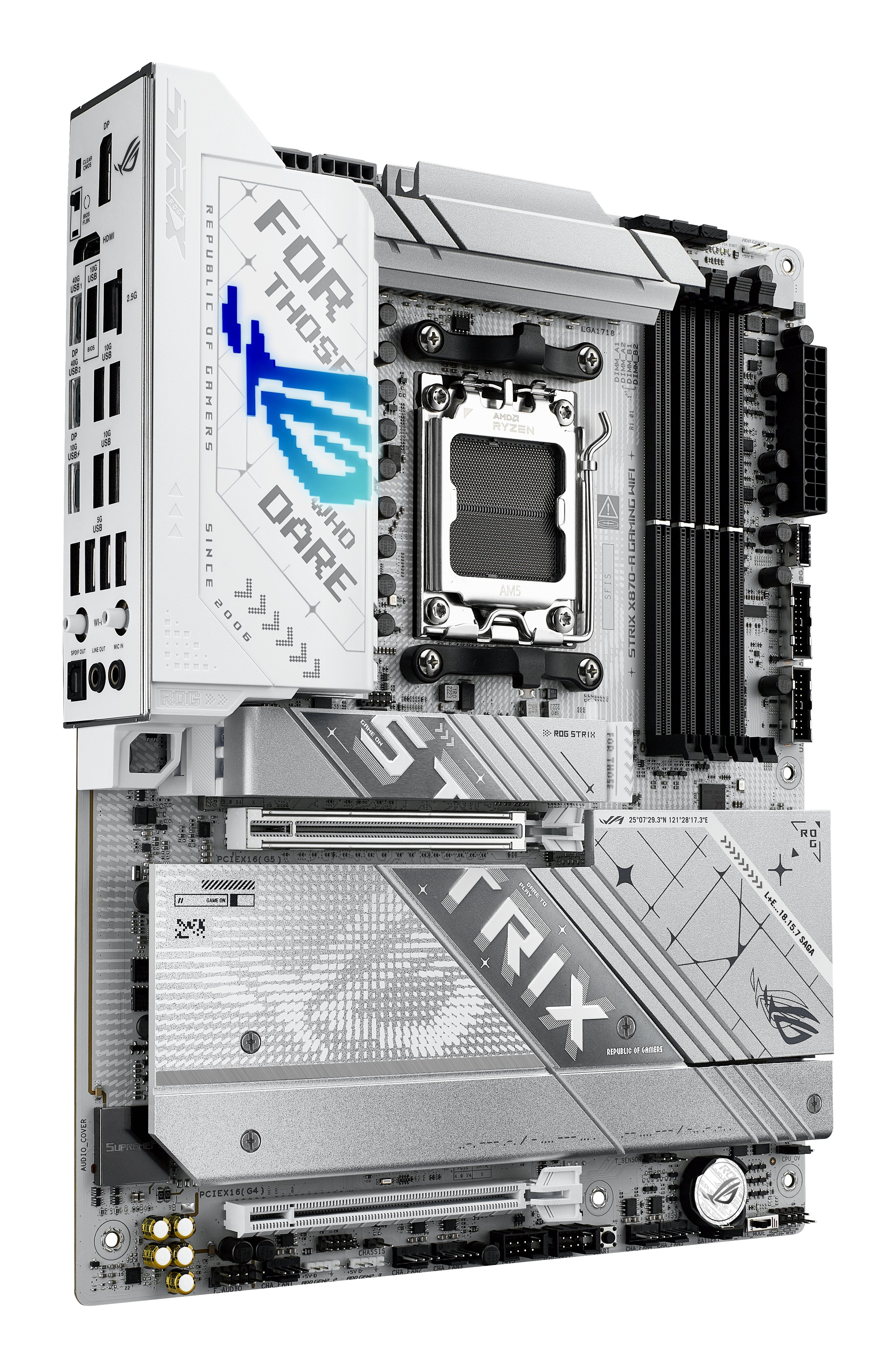 EAN 4711387737859 - ASUS ROG STRIX X870-A GAMING WIFI AMD X870 Zócalo AM5 ATX imagen 4