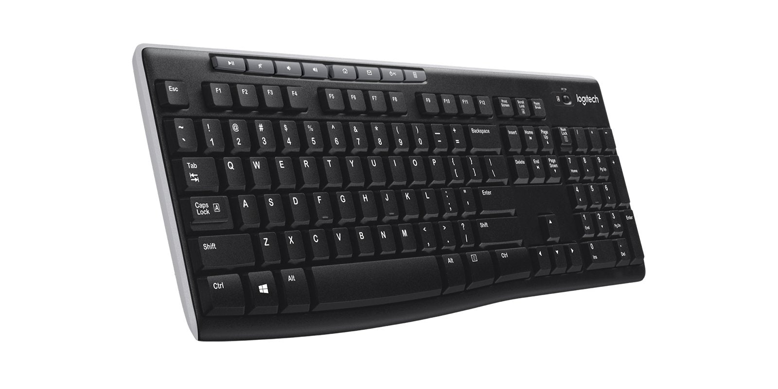 EAN 5099206032835 - Logitech 920-003736 teclado Universal RF inalámbrico QWERTY Internacional de EE.UU. Negro imagen 1
