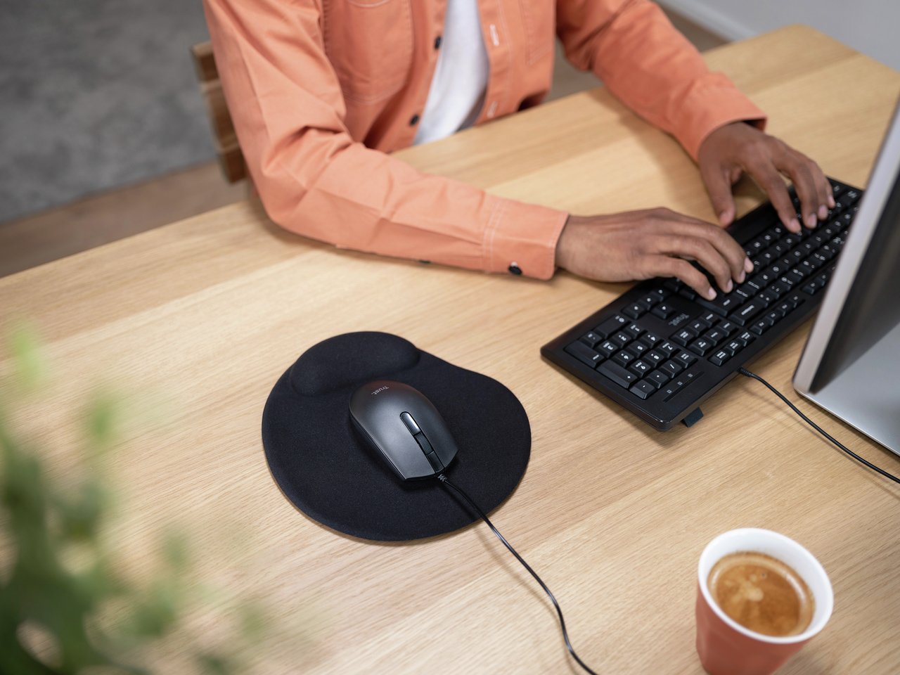 Ratón Con Cable Trust Basi 24271