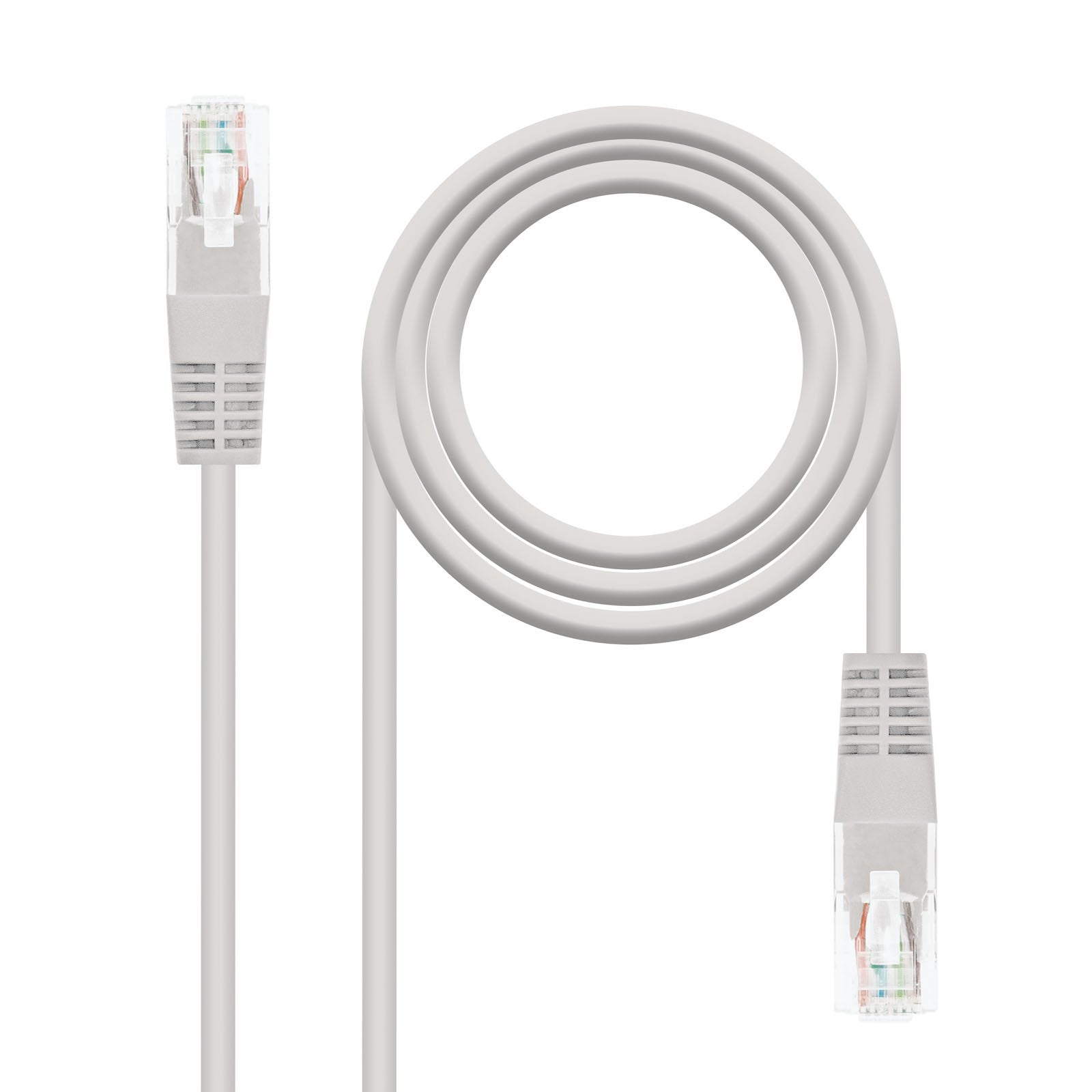EAN 8433281004191 - Nanocable 10.20.1300 cable de red Gris 0,5 m Cat6 S/FTP (S-STP) imagen 1