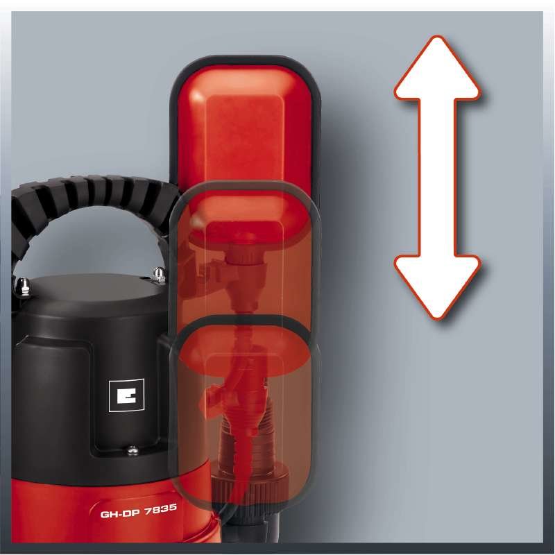 EAN 4006825587210 - Einhell GC-DP 7835 bomba sumergible 780 W 15700 l/h 7 m imagen 7