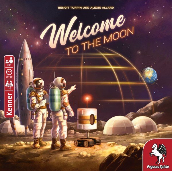 Pegaso Bienvenidos A La Luna, Juego De Mesa 53153g