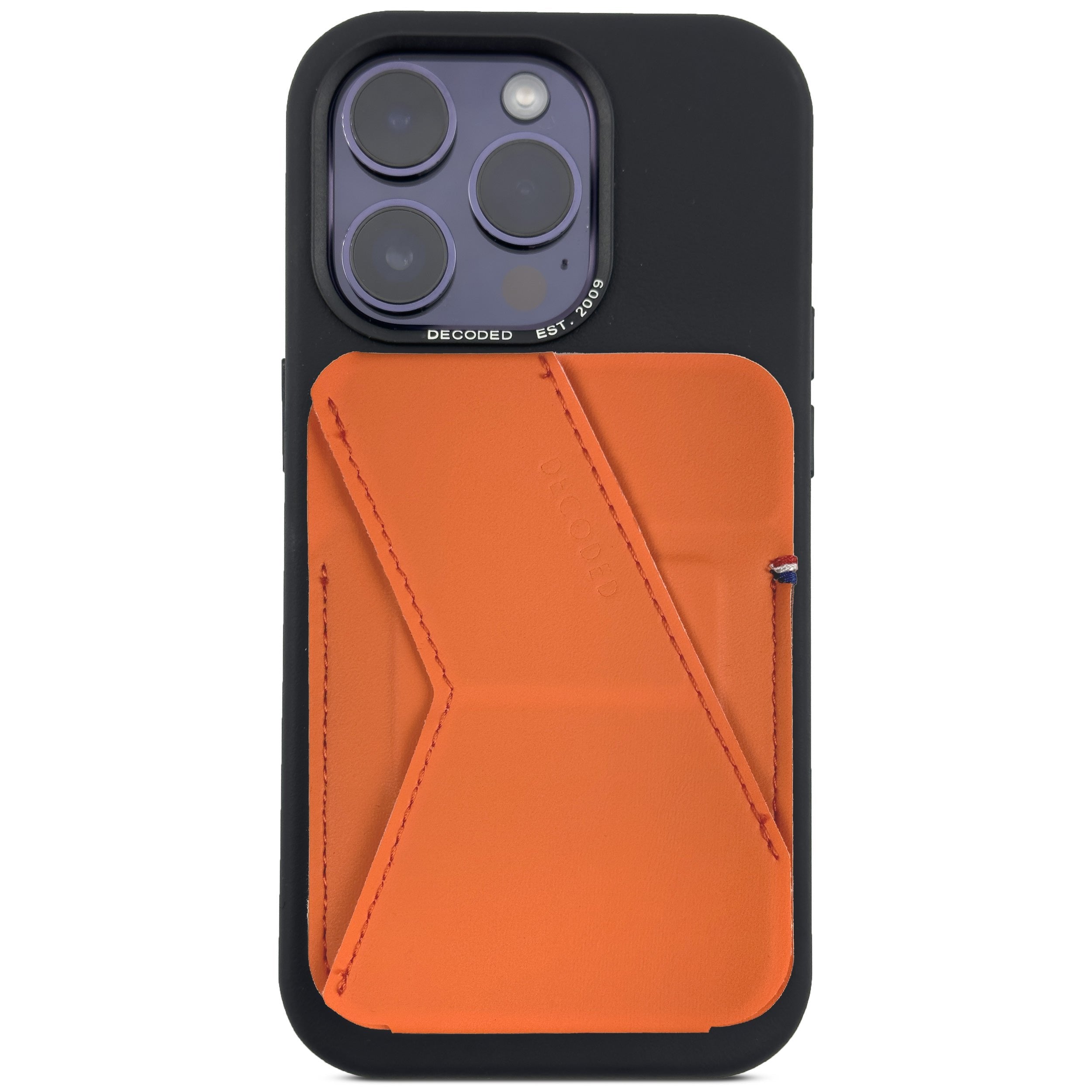 Decoded Silicone Magsafe Card Stand Sleeve Apricot Crush